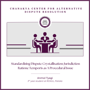 Standardizing Dispute Crystallisation_Jurisdiction Ratione Temporis as A Procedural Issue