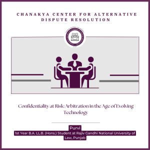 Confidentiality at Risk: Arbitration in the Age of Evolving Technology