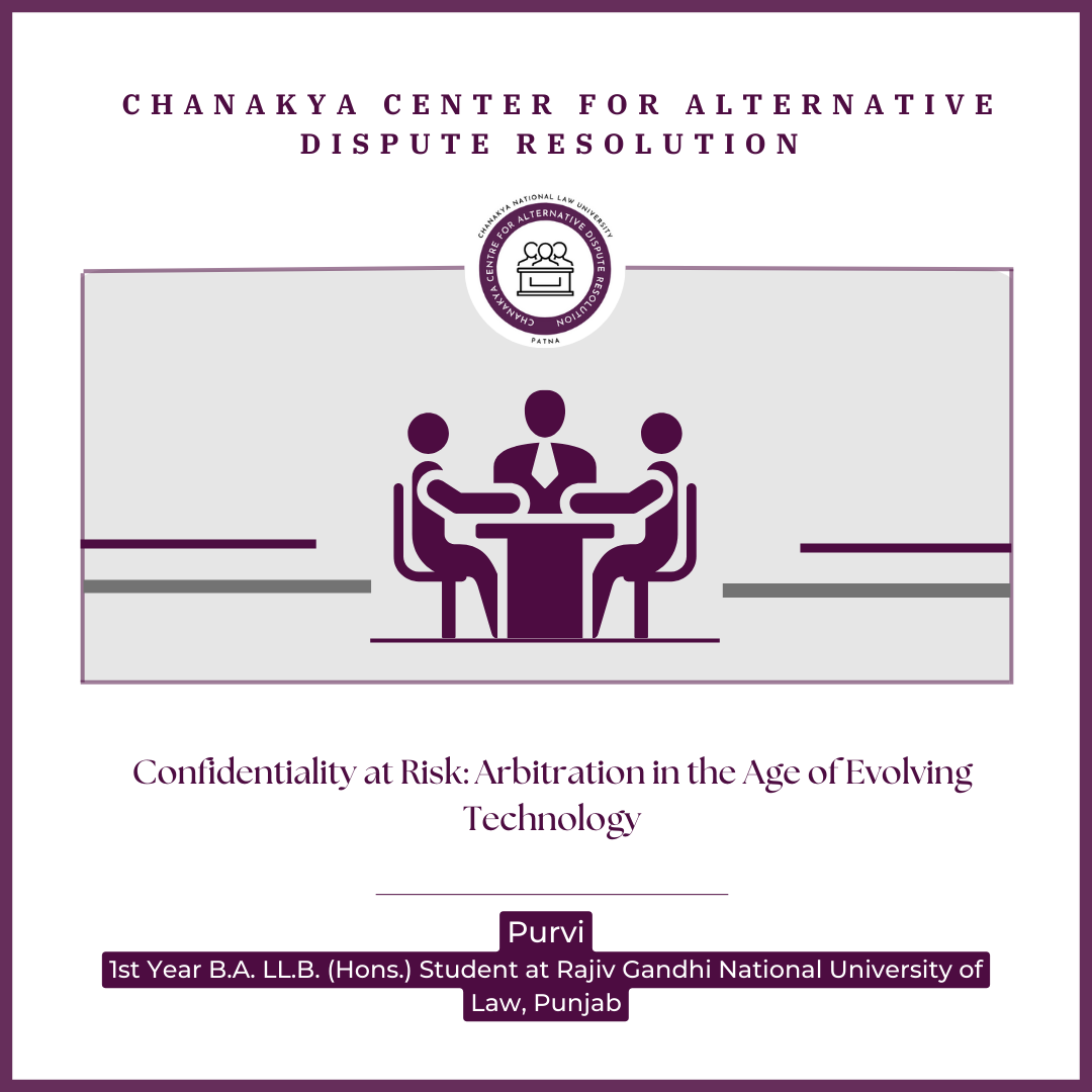 Confidentiality in Arbitration: Technolo...