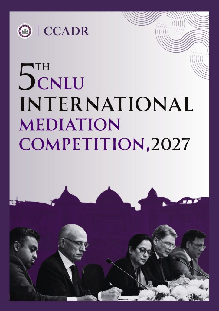 5th CNLU International Mediation Competition, 2027 Pre Invite